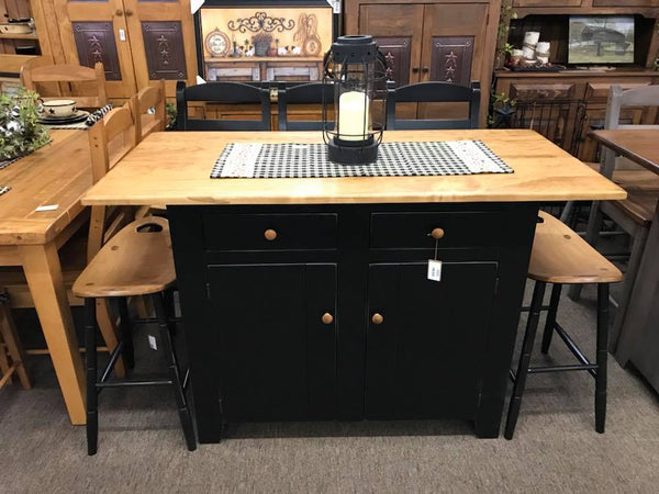 Amish Island - Standard Base & Large Top