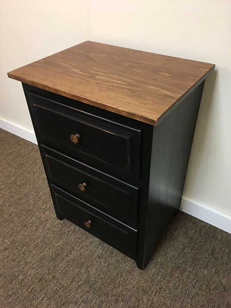Night Stand-3 Drawers – KC Collections