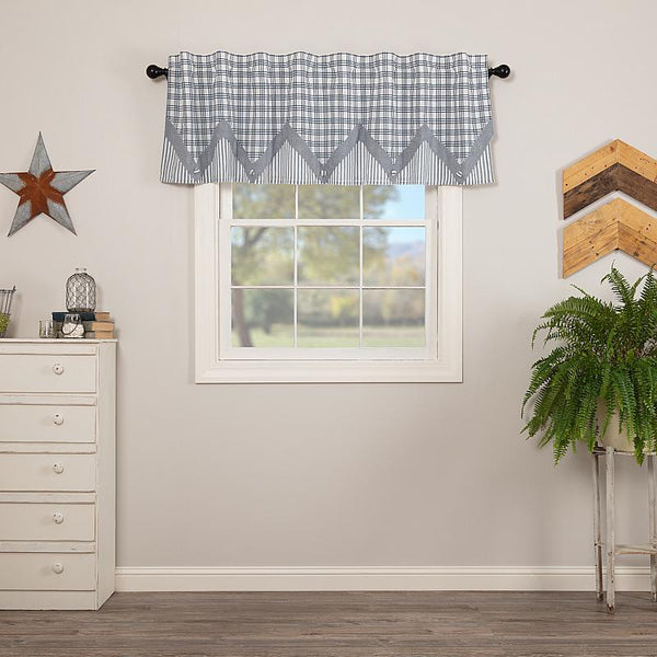 Sawyer Mill Blue Layered Valance