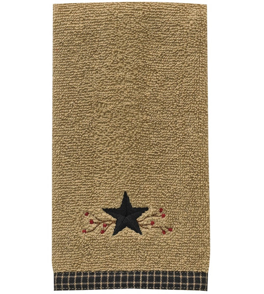 Star Vine Terry Fingertip Towel