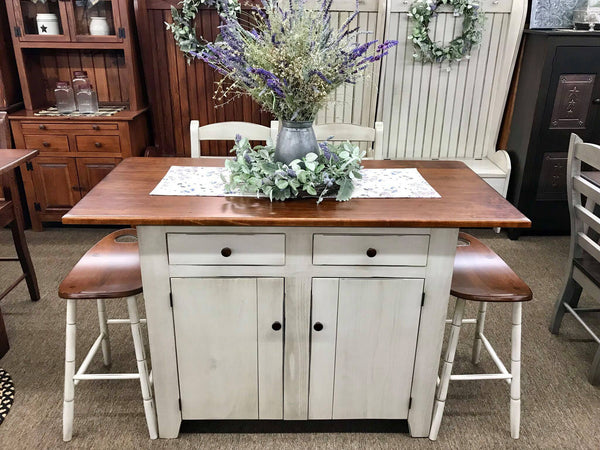 Amish Island - Standard Base & Large Top