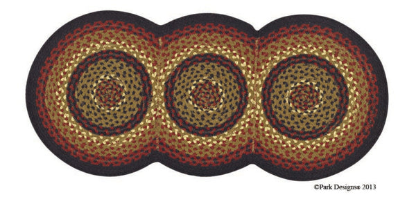 Folk Art Braided Table Runner