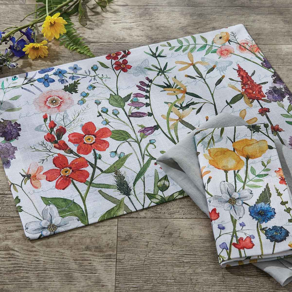 Wildflower Sketchbook Placemats