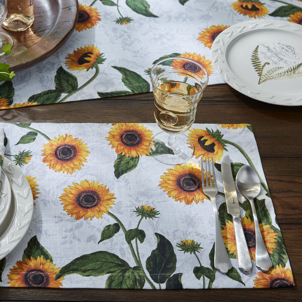 Sunflower Toile Placemat