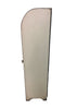 Toilet Paper Cabinet-Antique White with Star Cutout Door