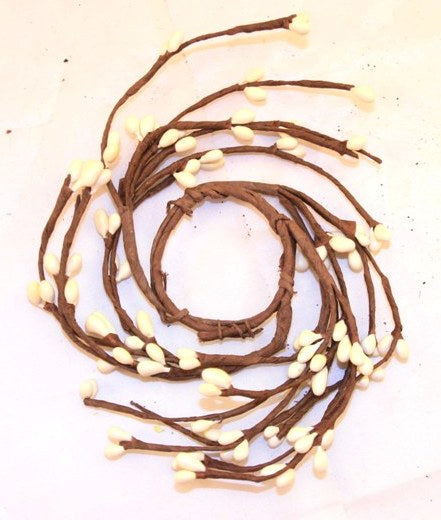1.5" Candle Ring Cream
