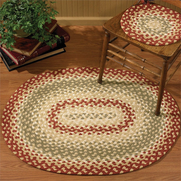 Mill Village Braided Rug