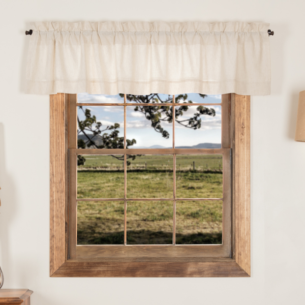 Simple Life Flax Natural Valance
