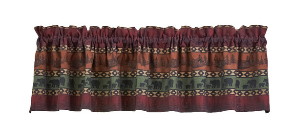 Mountain Bear Valance