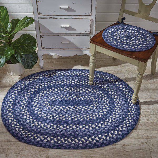 Bluestone Braided Chair Pad