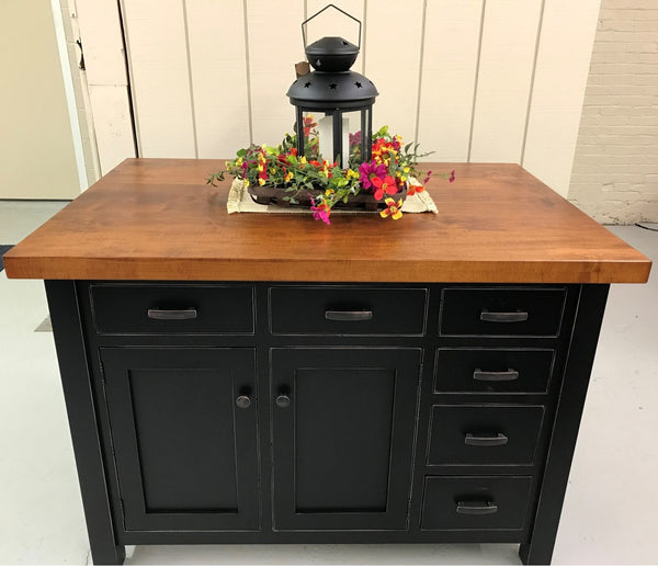 Lancaster Legacy Island Set #7-Ancient Mission Island in Brown Maple