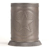 Jar Candle Warmer with Regular Star in Country Tin