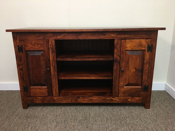 TV Stand with Raised Panels - 48" Or 60" Wide - 28.5" Tall