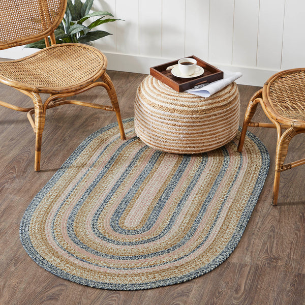 Kaila Jute Braided Rugs - Oval