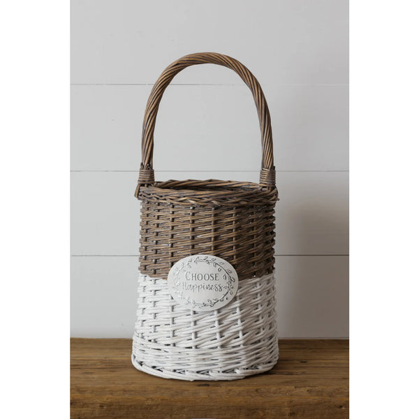 Basket - Choose Happiness, Round