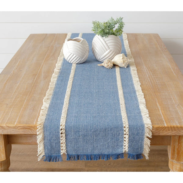 Table Runner - Nautical Blue
