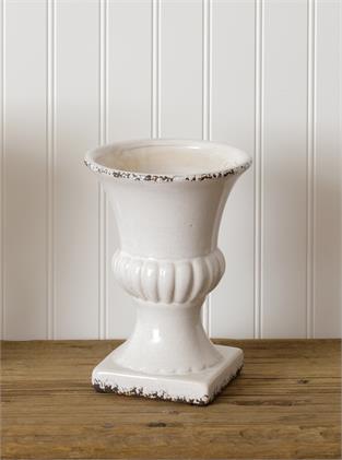 Pottery - Crackle Urn