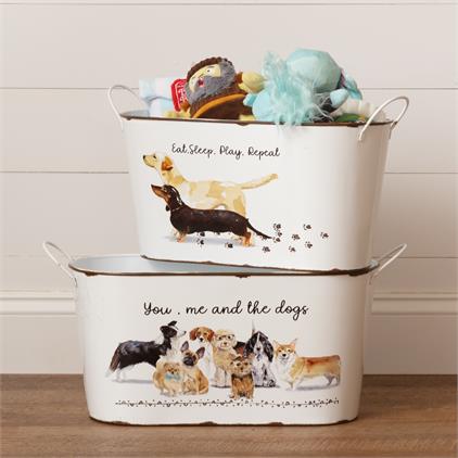 Playful Pups - Toy Bins