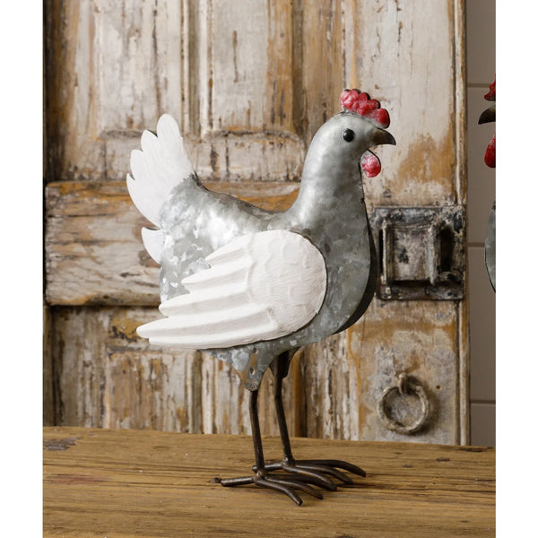 Galvanized Hen