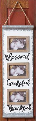 Picture Frame - Blessed, Grateful, Thankful