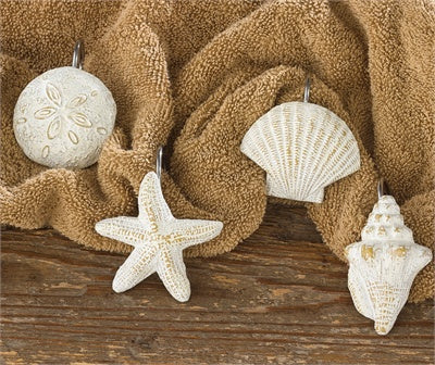 Shells Shower Curtain Hooks