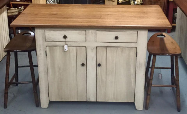 Amish Island - Standard Base & Large Top