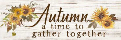 Autumn Time to Gather Pallet Art