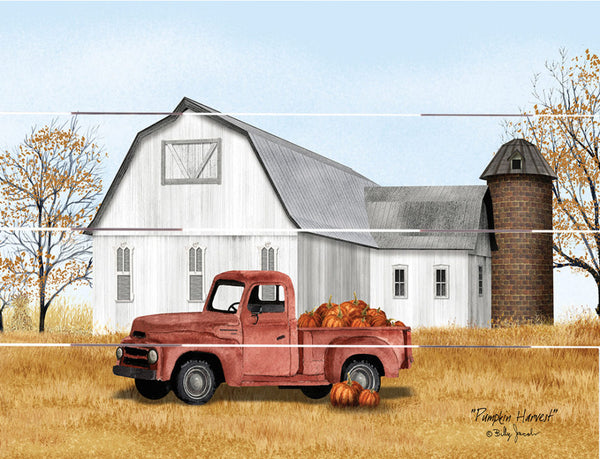 Pumpkin Harvest Pallet Art