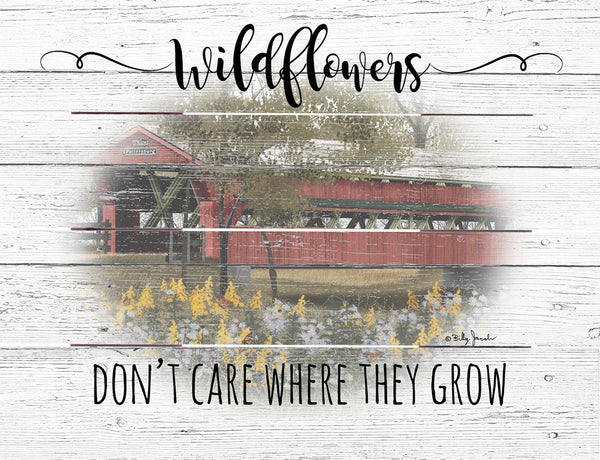 Wild Flowers Pallet Art