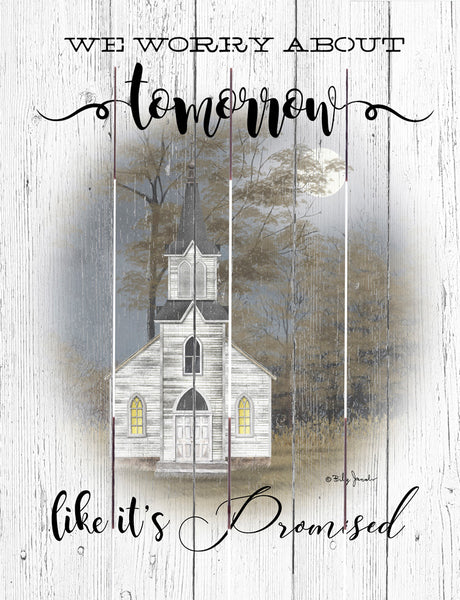 Worry About Tomorrow Pallet Art