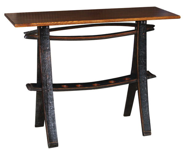 Barrel Sofa Table