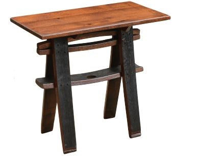 Barrel Small End Table