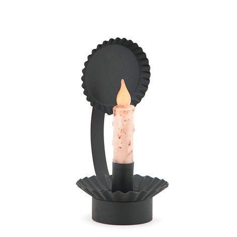 Cabin Candle Holder in Black