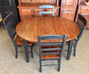 Table-42" Round Extension with 2 12" Leaves