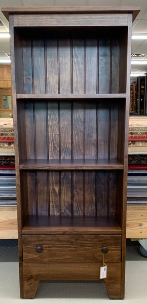 Bookcase-CT04 with Drawer-Special Walnut