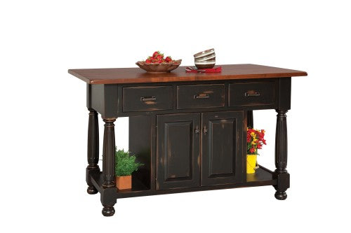 LL2600-Amish Made-Lancaster Legacy French Country Island