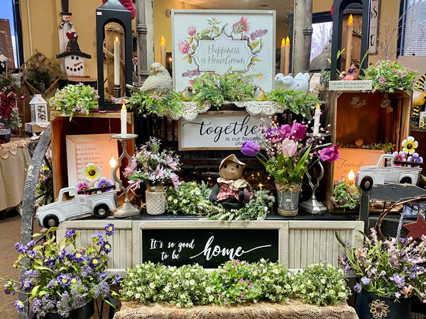 Spring has sprung display