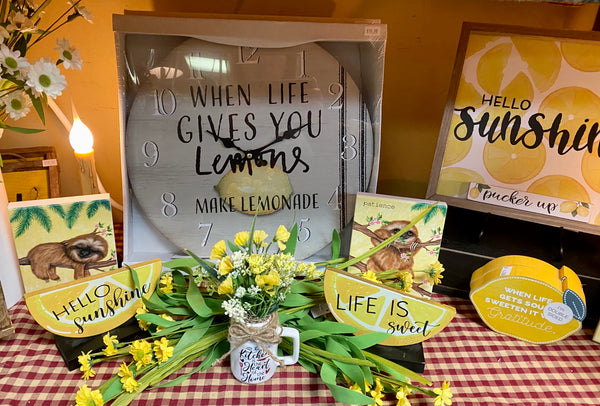 Lemons, Sunshine, Monkeys, and happy!