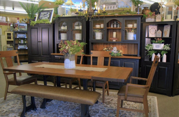 Furniture Collection: Dining Table, Hutches & Cabinets