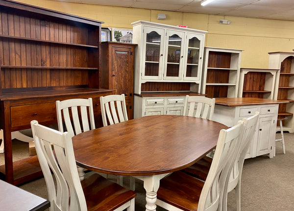 Furniture Collection: Dining Table, Island, Hutches, Bookcases & Cabinets