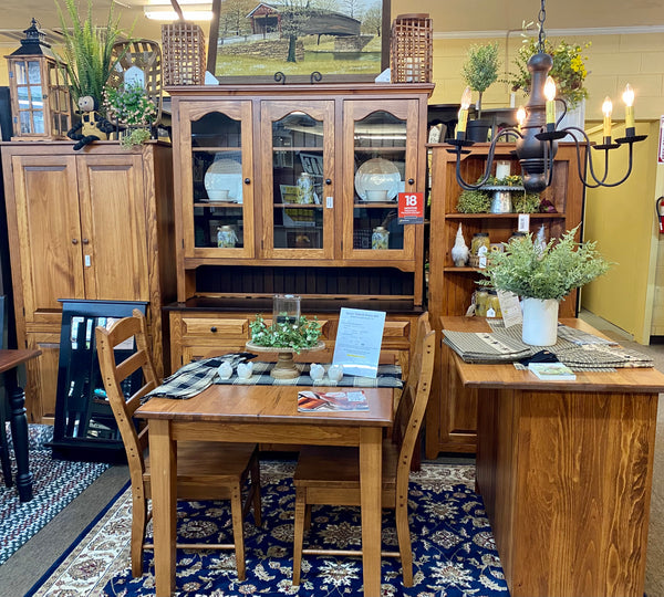 Furniture Collection: Dining Table, Island, Hutch & Cabinets