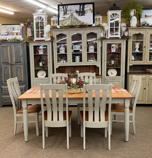 Furniture Collection: Dining Table, Hutch & Cabinets