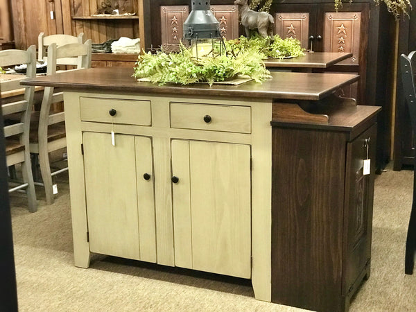 Amish Island - Standard Base & Large Top