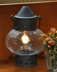 Fat Onion Lamp - Black