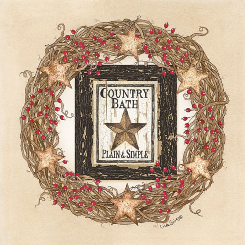 Country Bath Wreath