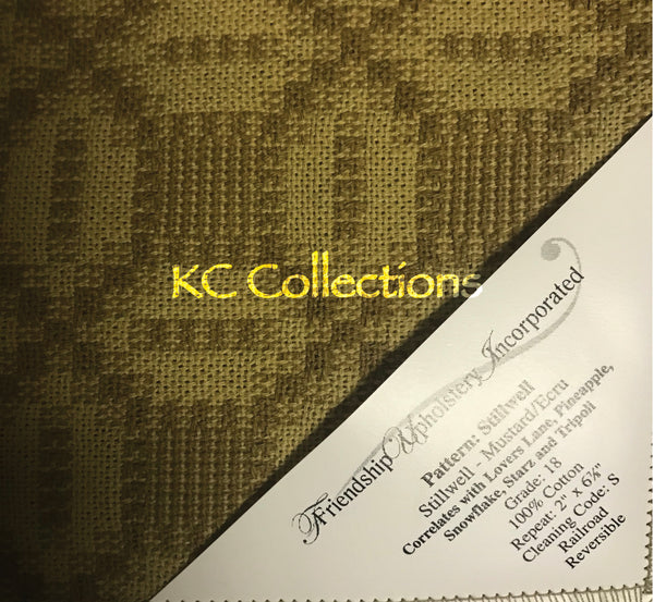 Stillwell Mustard Ecru