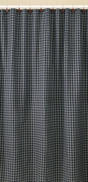 Sturbridge Shower Curtain - Navy