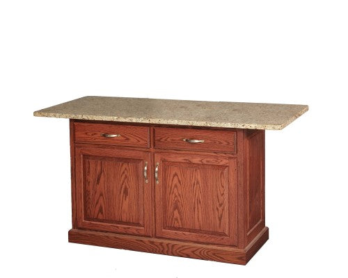 LL2504-Amish Made-Lancaster Legacy Traditional 2-Door Island