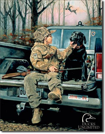 DU - Forever Friends Tin Sign