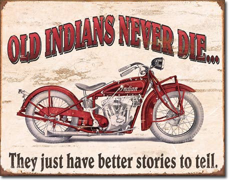 Indian Better Stories Tin Sign